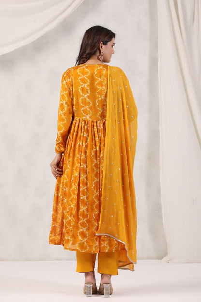 Handworked Alia-Cut Anarkali Kurta Suit Set