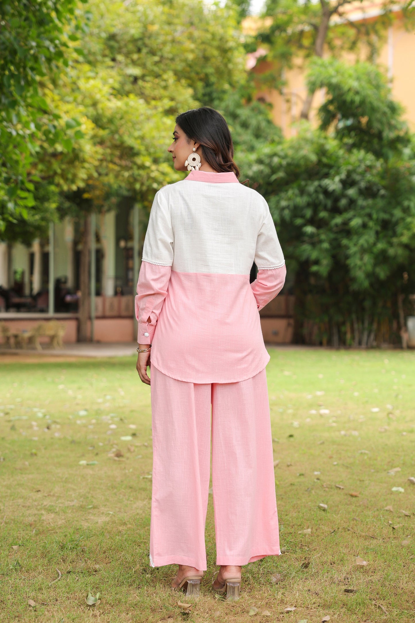Baby Pink Handwork Co-ord Set